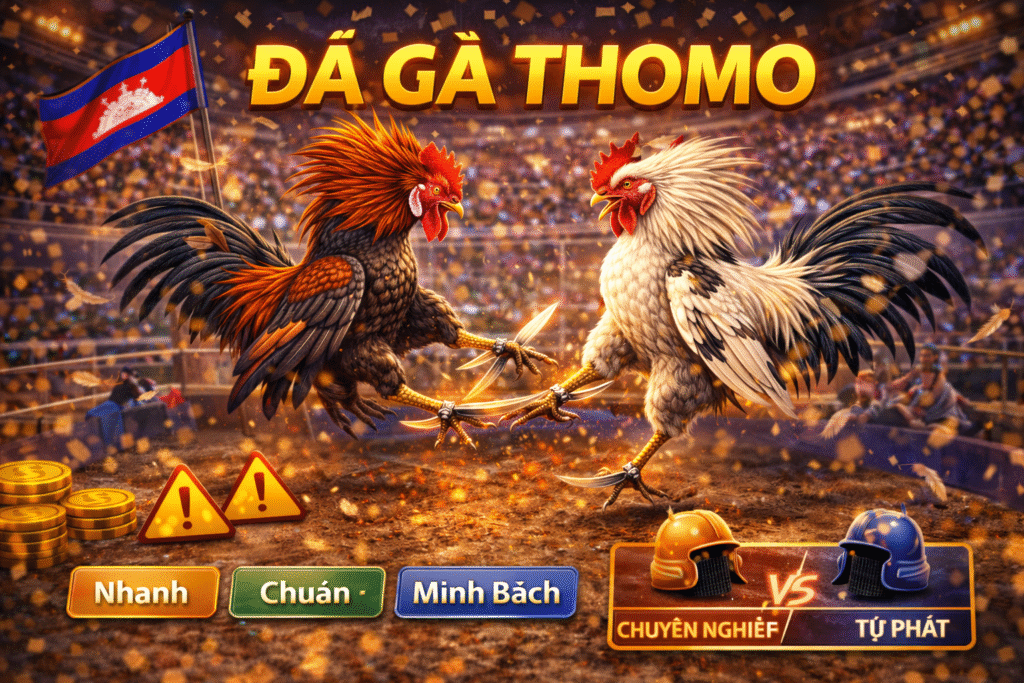 Đá gà Thomo tại đấu trường